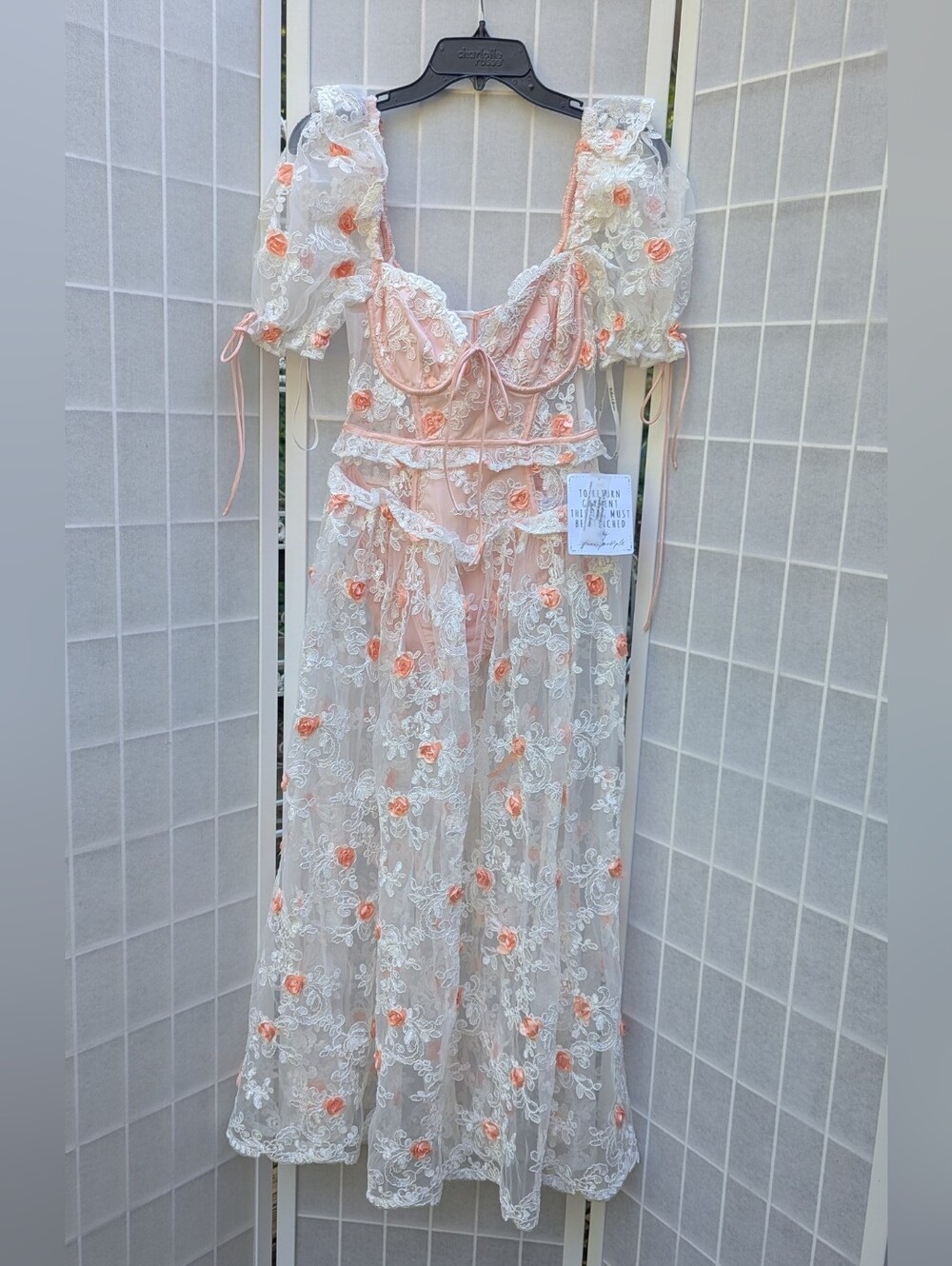 For Love And Lemons Tessa Midi Dress